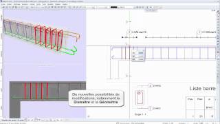 Allplan 2016 - Ferraillage 3D paramétrique