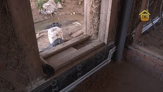 Изготовление и укладка саманных стен (глинофибробетон) // FORUMHOUSE