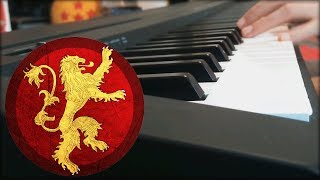 The Rains of Castamere - Game of Thrones Lannister theme on Piano