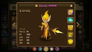 Summoners War - Shimitae (wind sylph) damage test