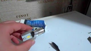 Посылка с Китая - LED лампа для скутера