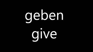 Englische Verben: 300 Verben in Englisch - Englisch lernen