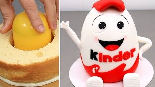 HUGE Kinder Surprise Cake | SURPRISE  Inside Cake