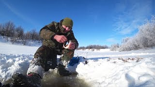 Рыбалка в деревне. Ловим окуня на блесну СС.