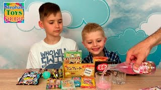 Японские сладости Tokyo Treat посылка июнь открываем Japanese sweets Tokyo Treat june box unboxing