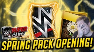 TALE OF THE TAPE! BIG SPRING FUSION PACK OPENING! | WWE SuperCard S4
