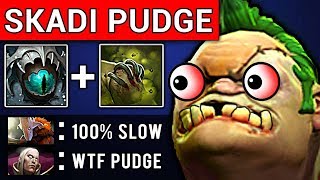 SKADI PUDGE DOTA 2 PATCH 7.07 NEW META PRO GAMEPLAY