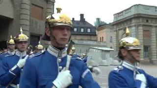 The Royal Guards Ceremony at the Royal Palace of Stockholm