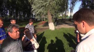 В.САБАДАШ кандидат в меры Василькова.Встреча с избирателями."БЕРЁЗКИ".