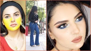 تحضيراتي  ليوم العيد ❣ بشرتي ❣ مكياجي ❣ ملابسي ❣ مع نونو وميمي اسواره