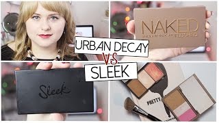☆ Сравнение Sleek Face Form с Urban Decay Naked Flushed ☆