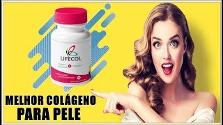 Lifecol Colageno e Vitamina C - Melhor Colágeno Para Pele, Estrias e Flacidez | Colageno Em Capsulas
