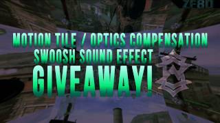 GIVEAWAY! Motion Tile/Optics Compensation & Swoosh Sound Effect - After Effects