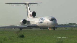 Tupolev Tu-154M UTair take-off