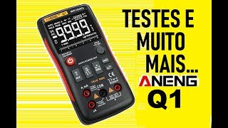 ANENG Q1 / ZOYI ZT-X / RICHMETERS RM409B  REVIEW TESTES E DICAS