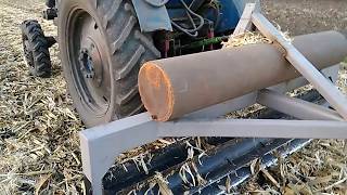Коток-подрібнювач, робота по кукурудзі