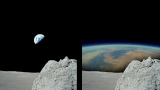 Вогнутая Земля от NASA и пропорции на Луне