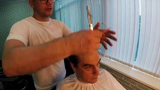 #2 как правильно филировать мужсие стрижки