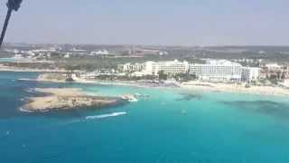 Nissi Beach nissi watersports parachute ayia napa