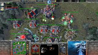 【信心打爆】魔兽争霸大帝解说 TH000 vs Chaemiko AZ