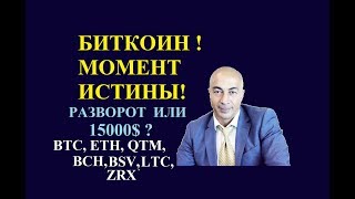 БИТКОИН! РАЗВОРОТ ИЛИ РОСТ??