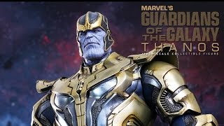 Hot Toys Thanos Official Images Guardians of the Galaxy Movie Collectible Action Figure Revealed