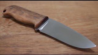 My First Knife - Handmade using common tools