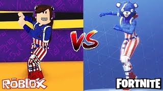 แด๊นซ์กระจาย FORTNITE DANCE CHALLENGE  In Roblox! [N.N.B CLUB พี่นุ้ย]
