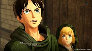 Attack on Titan 2: Final Boss of Season 1 Female Titan Inferno Difficulty