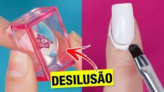 TESTANDO PRODUTOS ESTRANHOS DE UNHAS | #CHATIADA