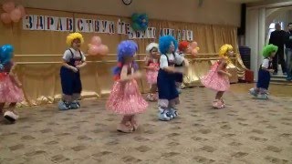 "Барбарики" (Весёлые человечки). Хореографический коллектив "БУТОНЧИКИ". 30.11.2013 года.