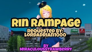 Rin Rampage (Giantess Growth Animation)