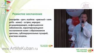 Рожа. Хроническая венозная недостаточность. Опыт врача. Практика применения БАДов