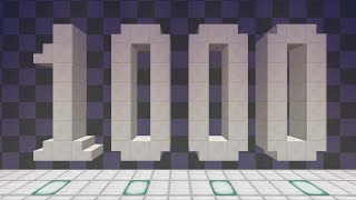 登録者1000人 Thank you very much!!!　Minecraft 回路ワールド公開！