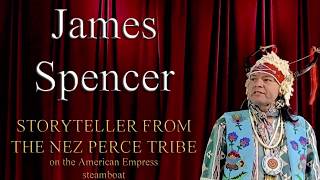 JR Spencer of the Nez Perce Tribe aboard the American Empress steamboat