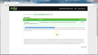 How to get a temp email from EmailOnDeck