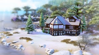 CHRISTMAS CABIN // The Sims 4 Speed Build