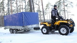 Мобильный дом на колесах - надувной кемпер Фрегат на прицепе │ стихия воды абакан