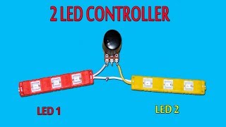 Simple 12v Two LED Light Controller