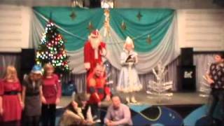 Новогодний корпоратив 2010. Сказка про ежика.
