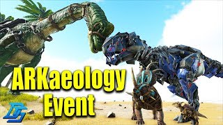 ARKaeology Event, TEK REX, Brachiosaurus, Stygimoloch ,Styracosaurus Skin - Ark Survival Evolved