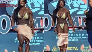 2019 Mr. Olympia Posing "Margie Marvelous" Interview