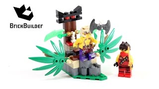 Lego Ninjago 70752 Jungle Trap - Lego Speed build