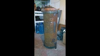 ПЕЧКА ИЗ ГАЗОВОГО БАЛЛОНА СВОИМИ РУКАМИ!
