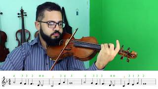 MAIS PERTO QUERO ESTAR - Partitura Para Violino