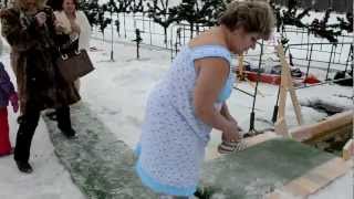 Девушки. Крещенские купания-2013 №2. / Girls. Epiphany bathing-2013 №2.