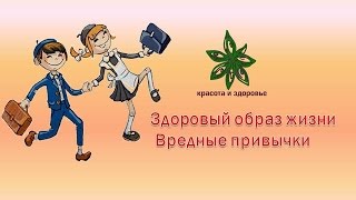 Здоровый образ жизни Вредные привычки