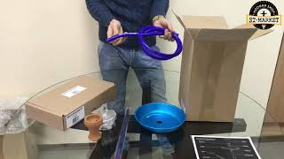 Обзор кальяна Kaya Elox 630CE Mahal 2S, комплектация, как собрать кальян