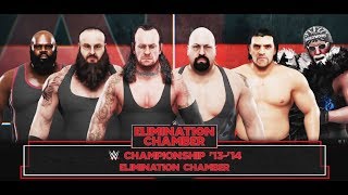 WWE-2K19- 6 Man Elimination Chamber Match- WWE Championship Match -WWE-2K18