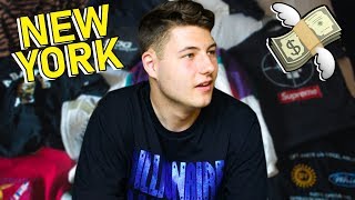 Shopping Tour in New York + XXL Haul Supreme Bape CDG  JonahPschl
